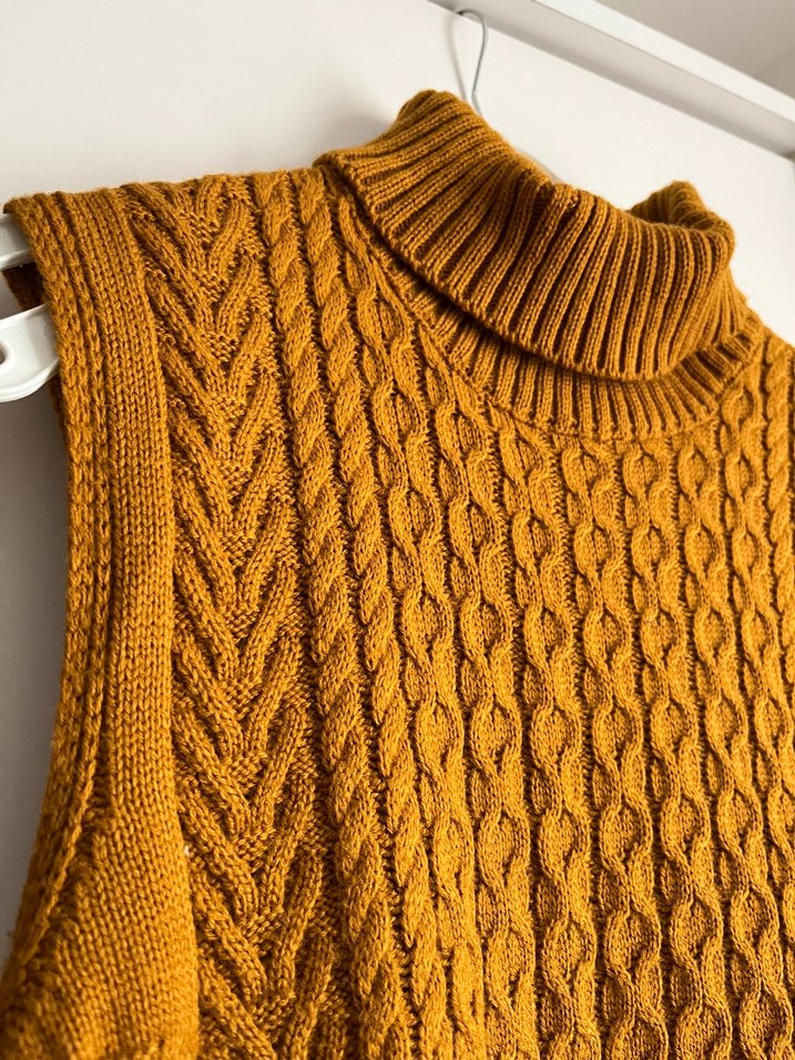 Bayan süveter Boğazlı Kolsuz - Görsel 3