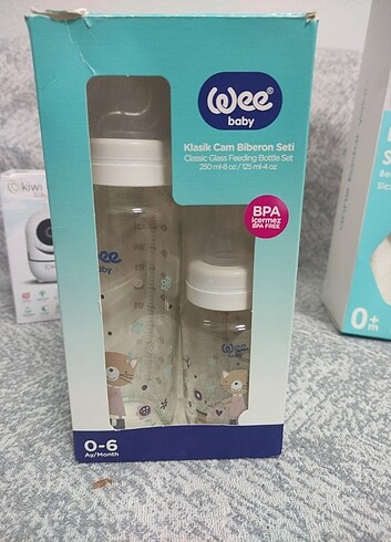 Wee Baby Klasik Cam İkili Biberon 