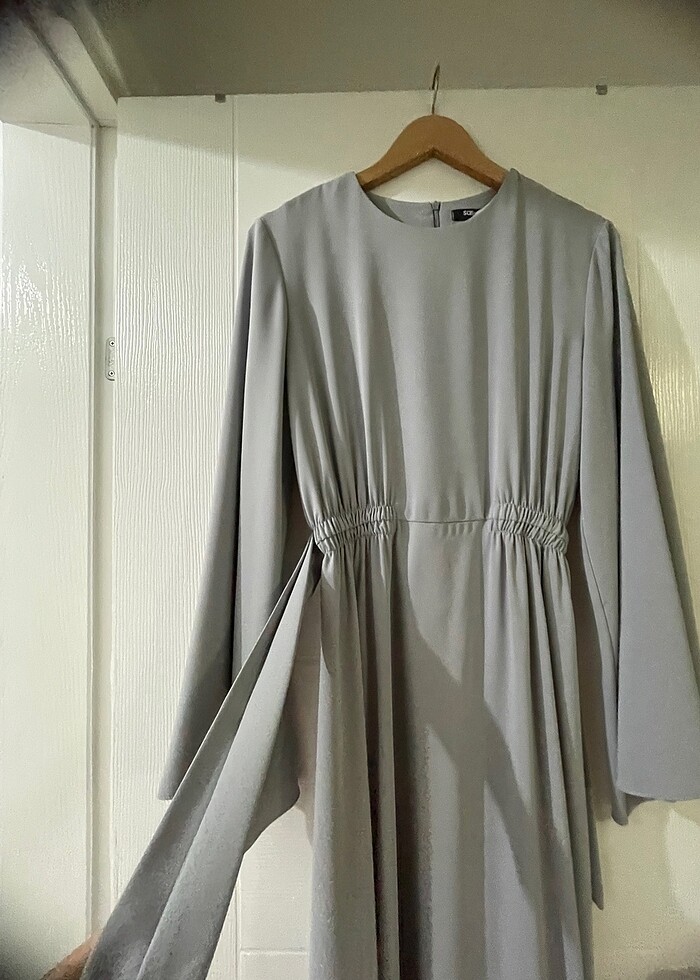 Volanlı elbise - Görsel 3