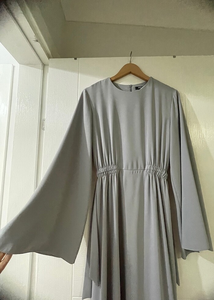 Volanlı elbise - Görsel 4