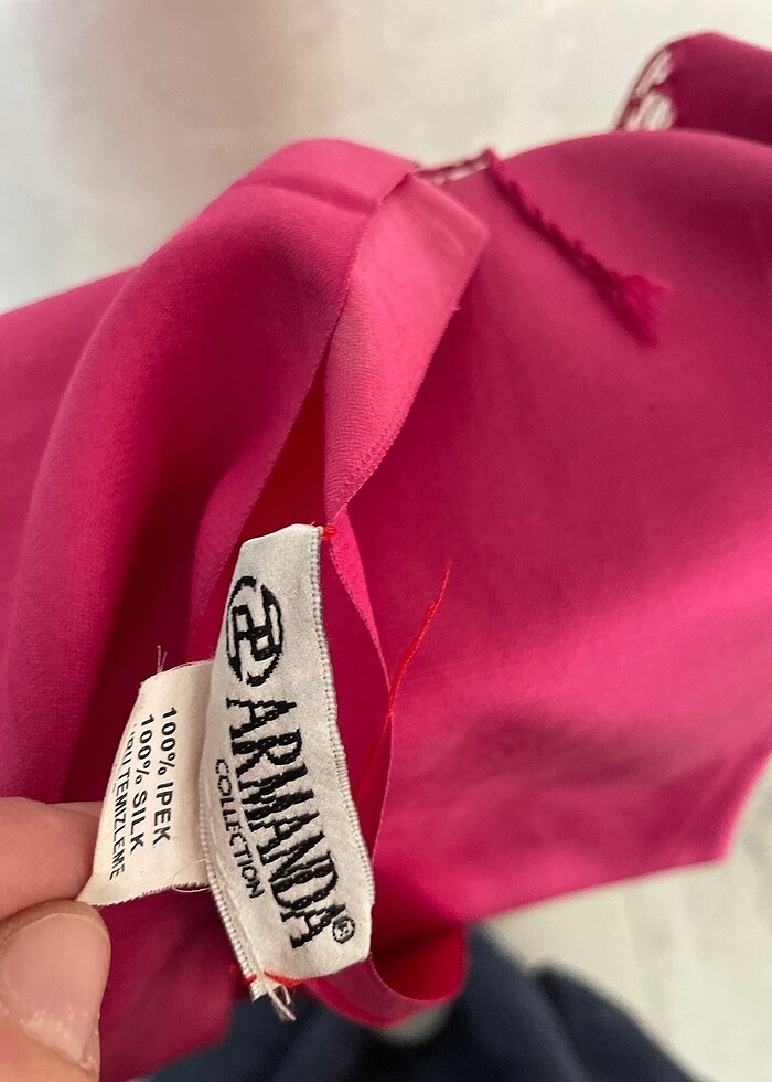 Armanda İpek şal - Görsel 2