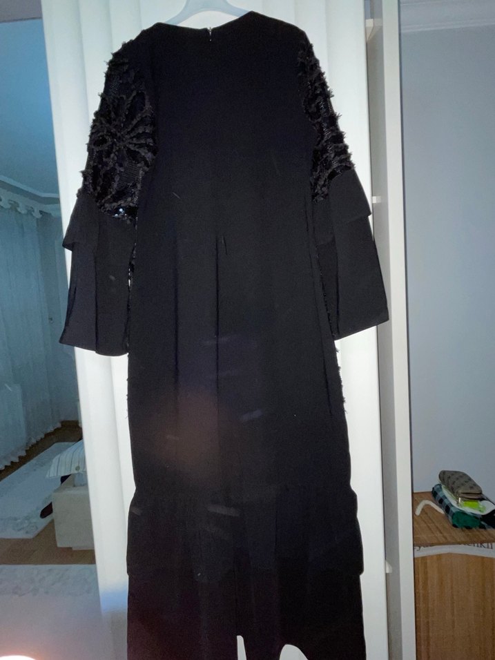 Şık abiye elbise - Görsel 4