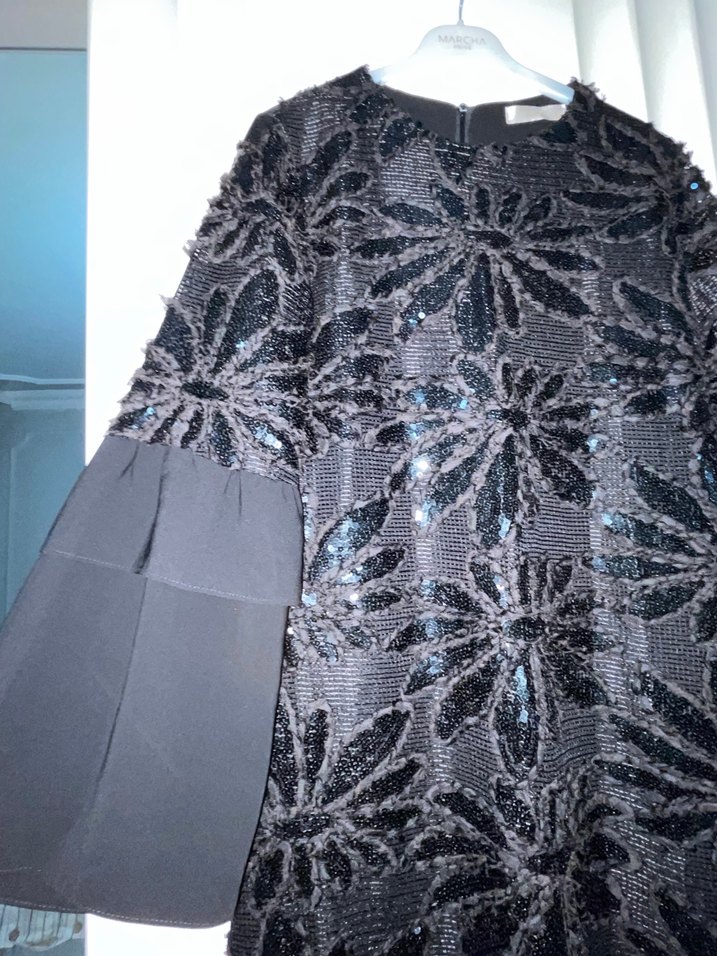 Şık abiye elbise - Görsel 3