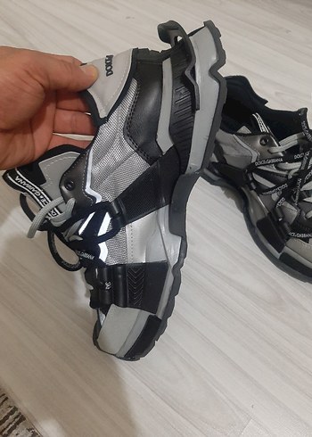 42.5 Beden gri Renk Dolce & Gabbana Gri Erkek ayakkabı
