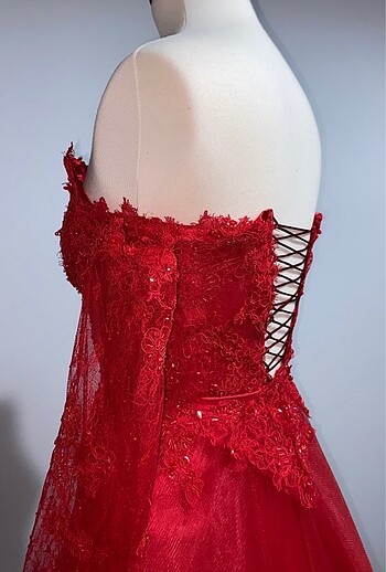 ÖZEL DİKİM VE TASARIM KINA ELBİSESİ - Görsel 6