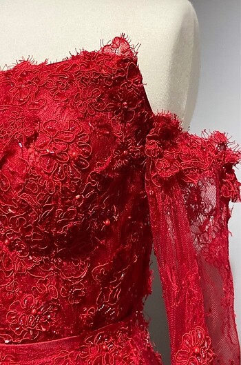 ÖZEL DİKİM VE TASARIM KINA ELBİSESİ - Görsel 5