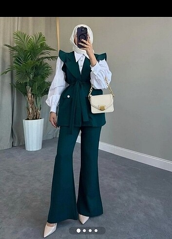 Yelek pantolon takım L-XL