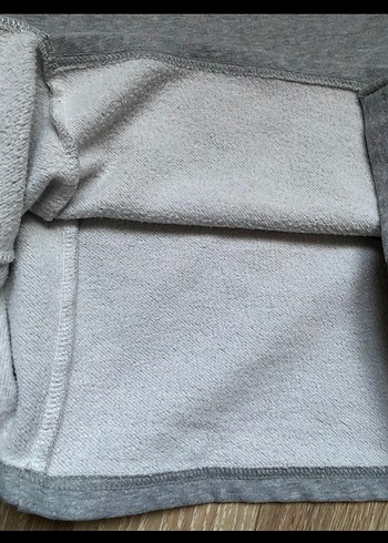 Kız Çocuk Gri Uzun Kollu Elbise - Görsel 6