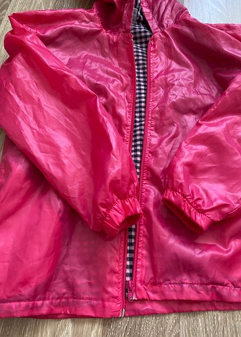 Kız Çocuk Kapüşonlu Yağmurluk - Görsel 2