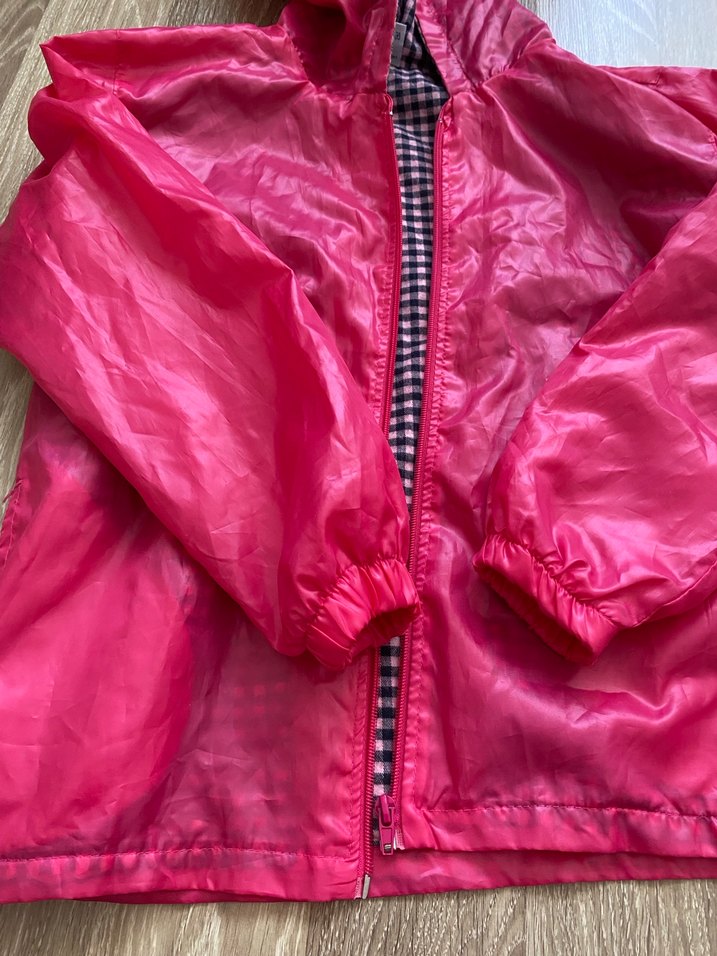 Kız Çocuk Kapüşonlu Yağmurluk - Görsel 2