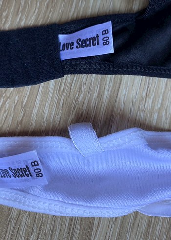 2li Dolgusuz Sütyen Takımı Siyah Beyaz - Görsel 3