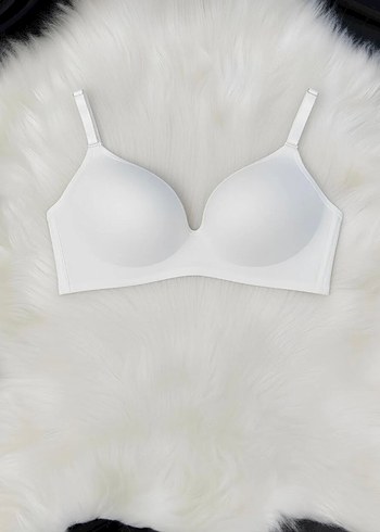 2li Dolgusuz Sütyen Takımı Siyah Beyaz - Görsel 5