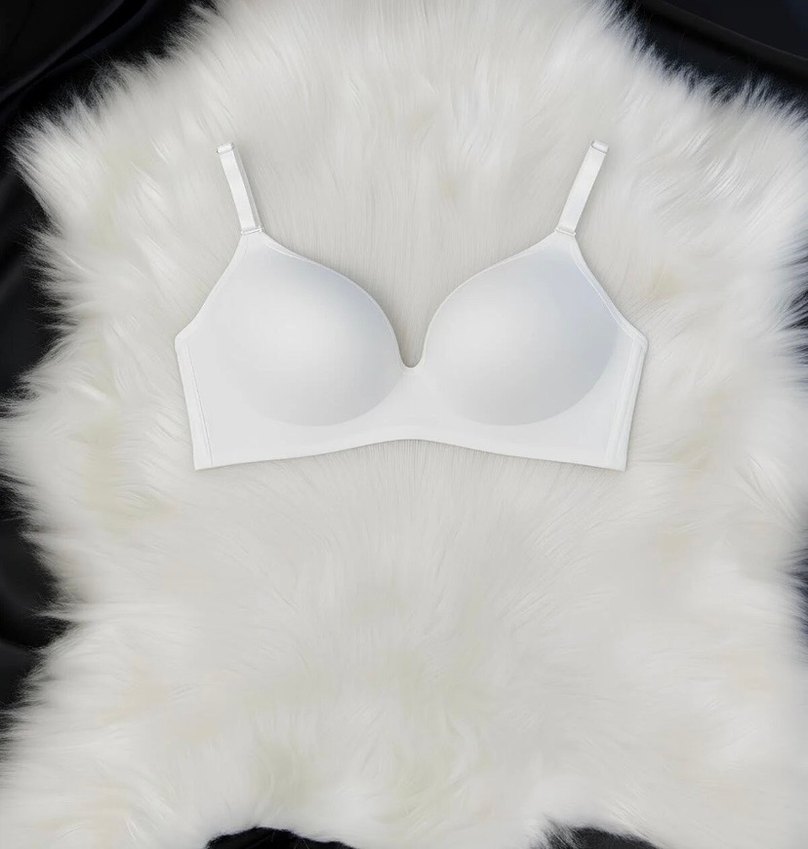 2li Dolgusuz Sütyen Takımı Siyah Beyaz - Görsel 5