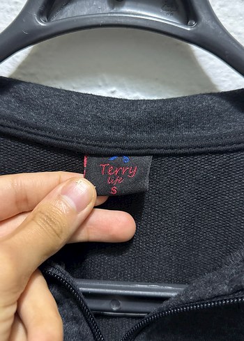 Siyah Fermuarlı Erkek Sweatshirt - Görsel 4