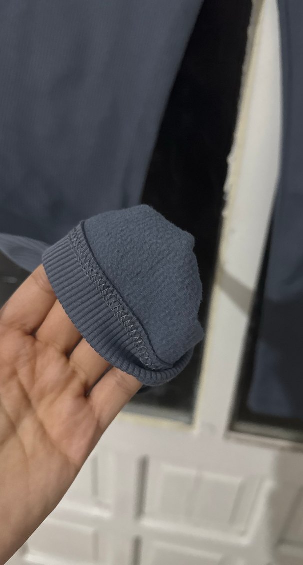 Kadın Gri Midi Spor Tayt Kışlık - Görsel 2