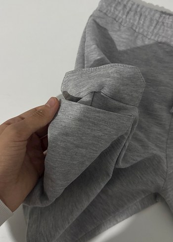 Gri Erkek Çocuk Rahat Kesim Şort - Görsel 2