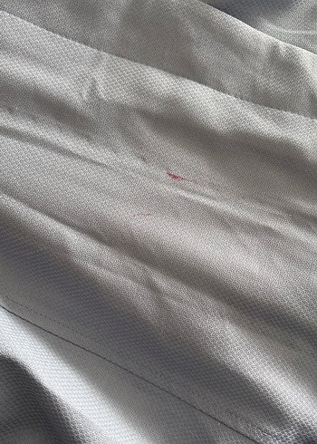 Düğmeli Uzun Keten Kadın Pardiso - Görsel 5