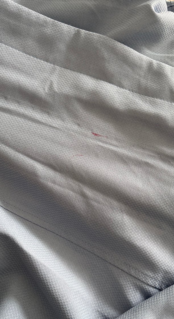 Düğmeli Uzun Keten Kadın Pardiso - Görsel 5