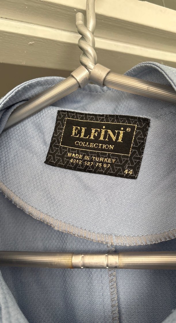 Düğmeli Uzun Keten Kadın Pardiso - Görsel 4