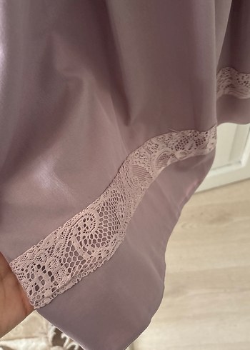 Gül kurusu Kadın Uzun Elbise, Fırfırlı, Uzun Kollu - Görsel 6