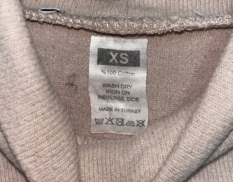 Bej Yüksek Yakalı Uzun Keten Elbise - Görsel 4