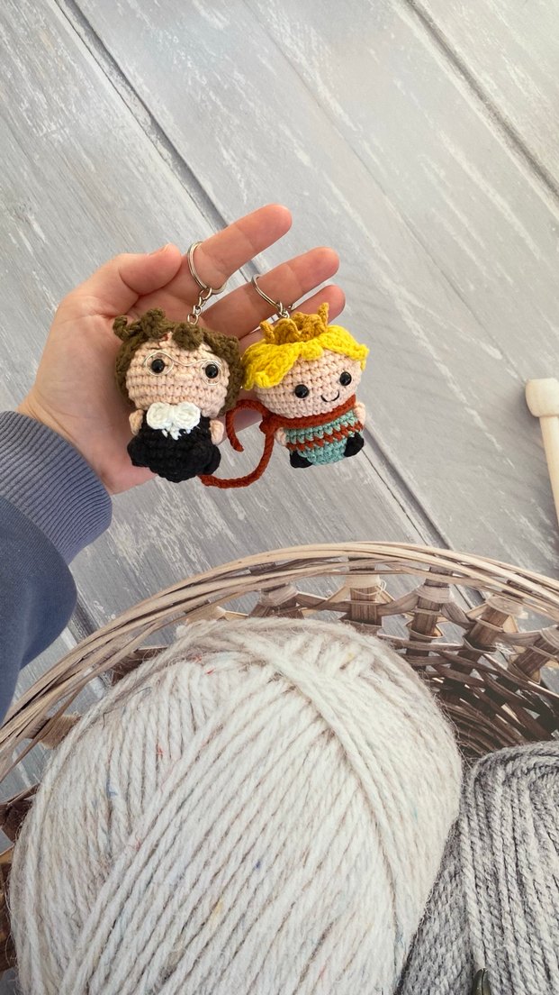 Harry Potter ve küçük prens Karakter anahtarlık - Görsel 2