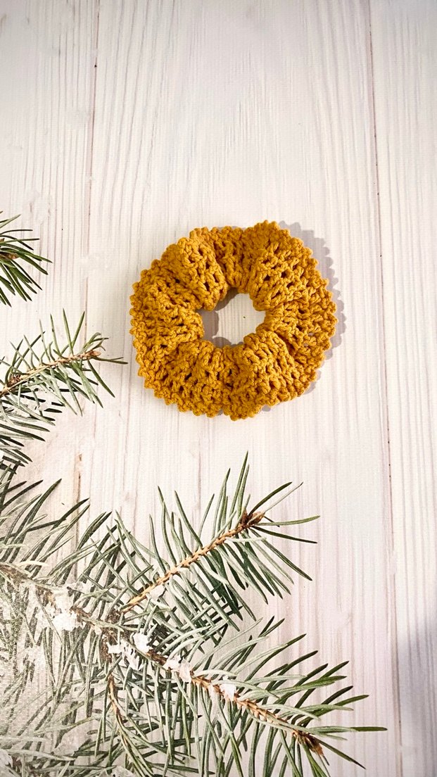 Örgü Bohem Saç Tokası - Görsel 3