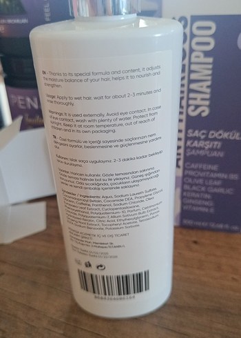 Diger Penasia Saç Dökülme Karşıtı Şampuan 300 ml - Görsel 3