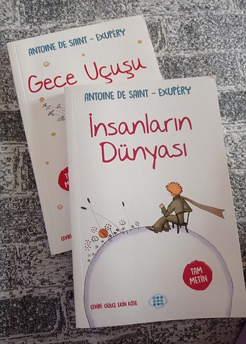 Antoine de Saint-Exupéry Çocuk Kitapları
iki kitap fiyatı - Görsel 2