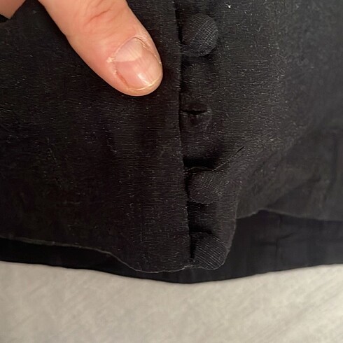 m Beden siyah Renk Zara Crop Üst