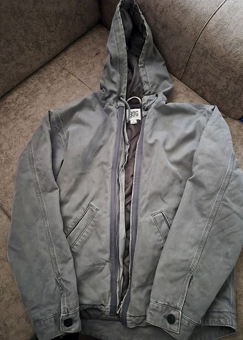 BDG kanvas premium hoodie ceket - Görsel 4