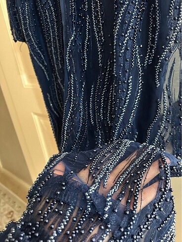 Dilek Taştan özel dikim abaya takımı - Görsel 2