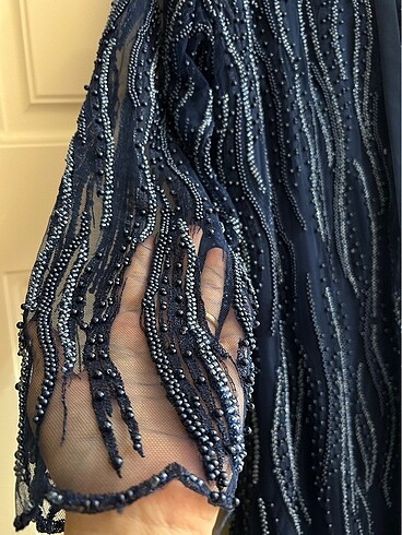 Dilek Taştan özel dikim abaya takımı - Görsel 3