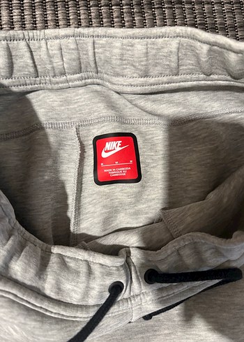 Nike Gri Fermuarlı Cepli Eşofman Altı - Görsel 3