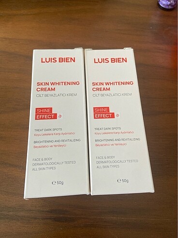 Luis bien beyazlatıcı krem