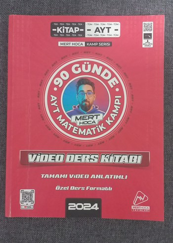 Mert Hoca 90 Günde AYT Matematik Kampı Kitabı