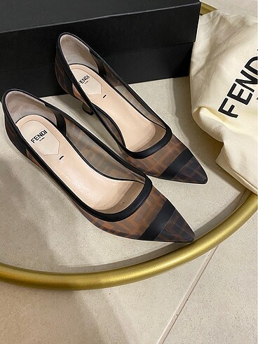 Fendi Fendi minik topuklu ayakkabı
