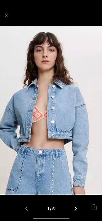 Maje denim ceket