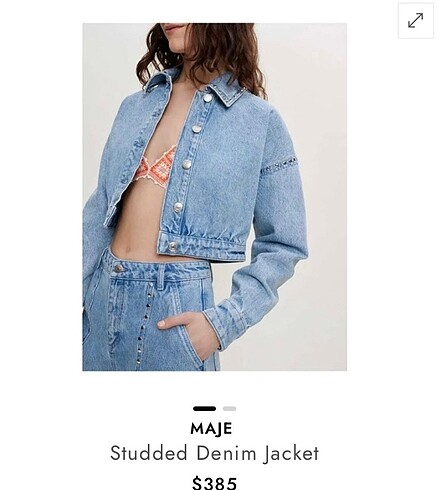Maje Maje denim ceket