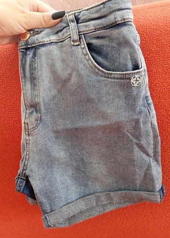 Diğer Kadın kot rengi Mini Denim Şort