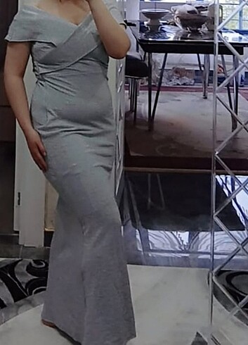 Simli balık elbise