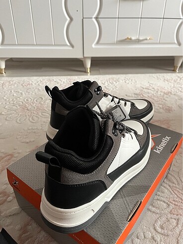 42 Beden Uzun boğazlı sneaker ayakkabı