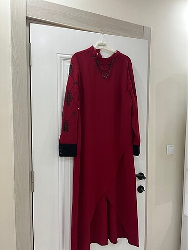 46 Beden bordo Renk Şık tunik