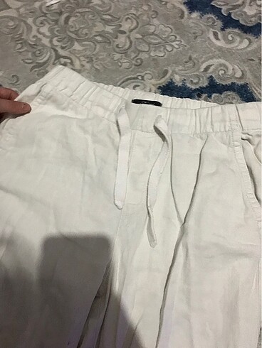 s Beden ten rengi Renk Keten pantolon