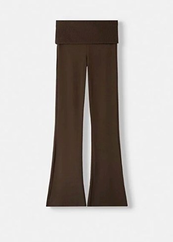 Bershka meşhur yumuşak dokulu palazzo - Görsel 3