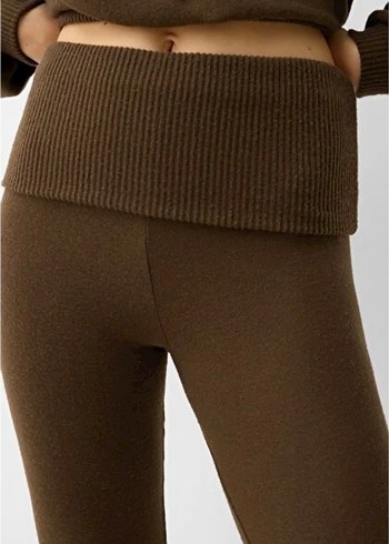 Bershka meşhur yumuşak dokulu palazzo - Görsel 2