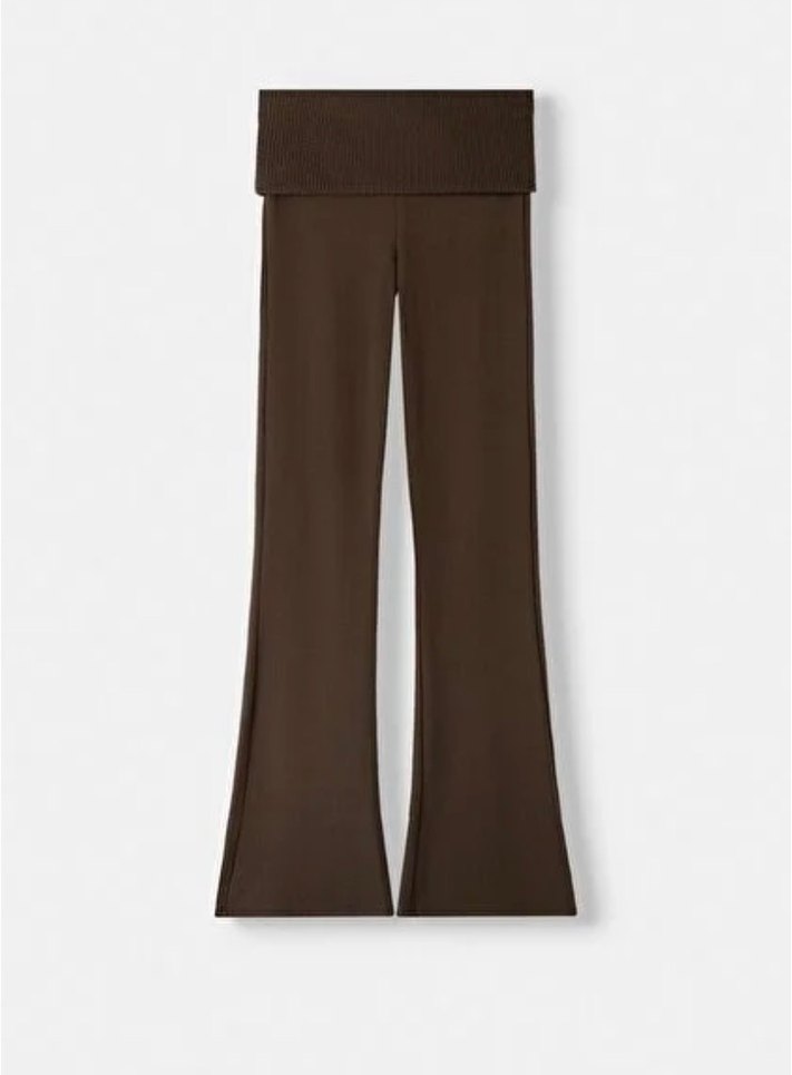 Bershka meşhur yumuşak dokulu palazzo - Görsel 3