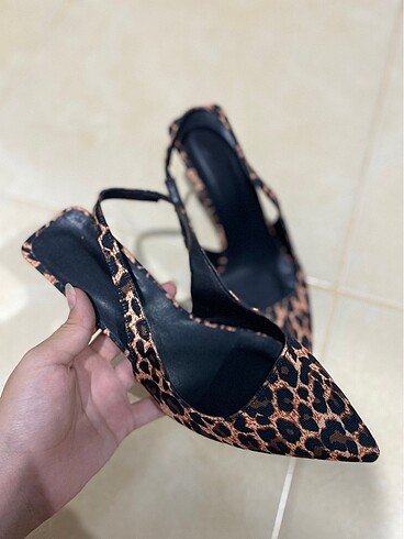 Trendyol & Milla Leopar Topuklu Ayakkabı