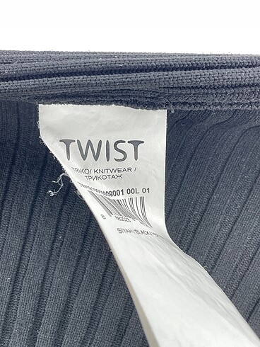 universal Beden siyah Renk Twist Bluz %70 İndirimli.