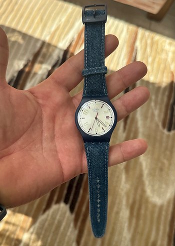 Beden mavi Renk ORJİNAL SWATCH JEANS MODEL UNİSEX